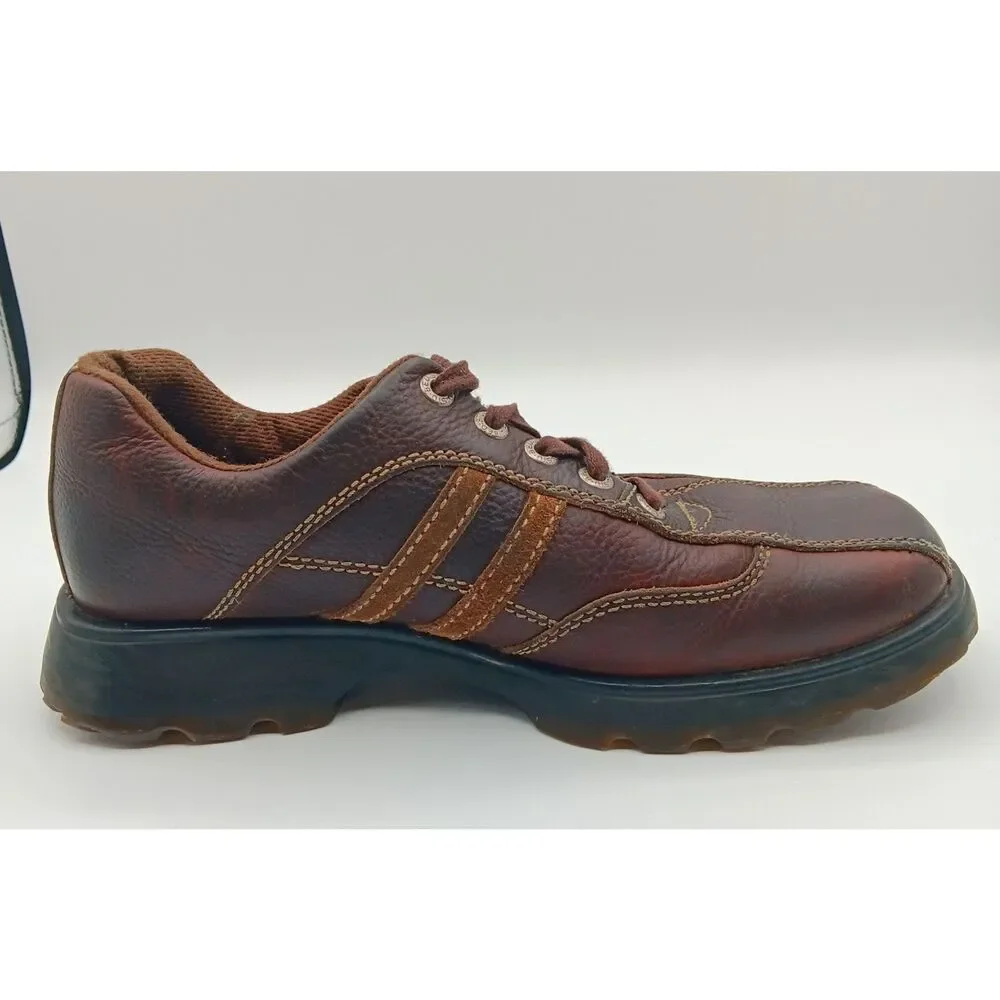 Bed Stu Loafers Shoes Men 9 Brown Leather Lug Sole Oxford Heritage Grunge 90s